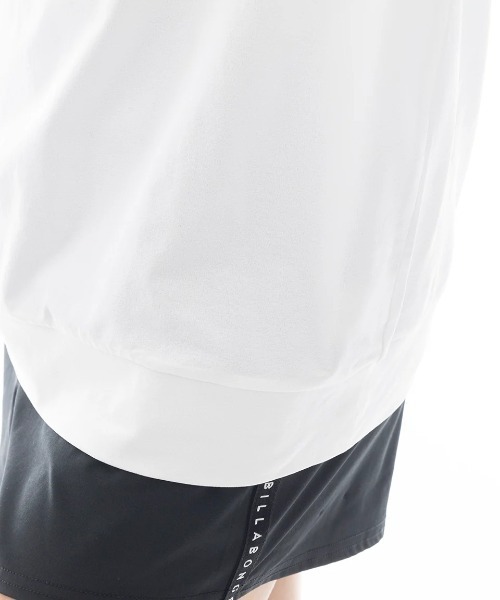 BILLABONG（ビラボン）の「BILLABONG レディース MORFY LOGO LS BOAT NECK TEE RASH 長袖ラッシュガード 【2025年春夏モデル】/ビラボン長袖ラッシュガード(水着)（ラッシュガード・レディース・ホワイト/ブラック/パープル/ミント・MEDIUM/LARGE）」の6枚目の写真