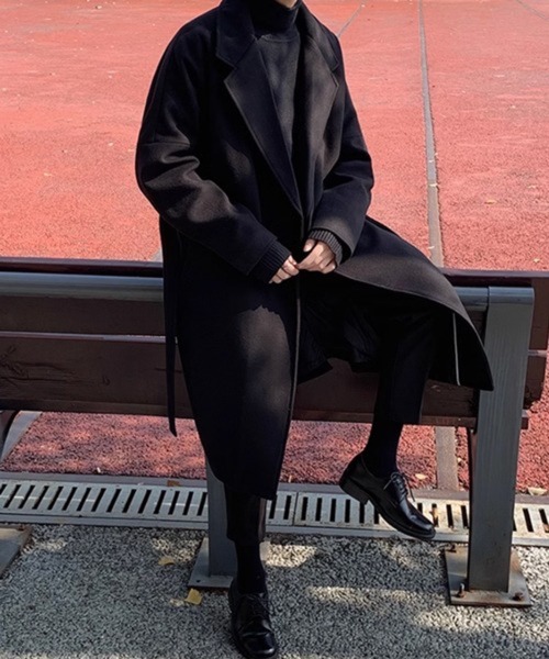 CERCA（チェルカ）の「【NOWLE】ウエストコード付き ロング丈 チェスターコート（チェスターコート・メンズ・カーキ・SMALL/MEDIUM/LARGE）」の17枚目の写真