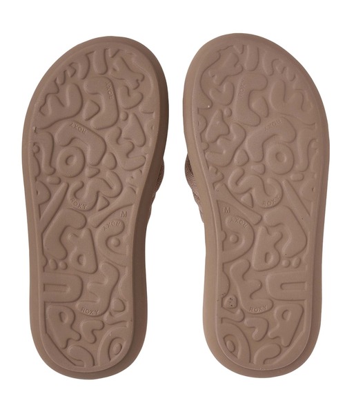 ROXY（ロキシー）の「RAD WEEKEND PILE/ロキシーボリュームソールトングサンダル（サンダル・レディース・ベージュ/ブラウン/ピンク・LARGE/SMALL/MEDIUM）」の5枚目の写真