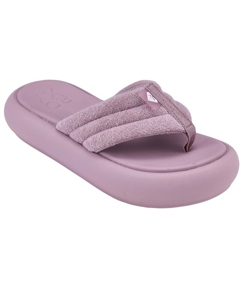 ROXY（ロキシー）の「RAD WEEKEND PILE/ロキシーボリュームソールトングサンダル（サンダル・レディース・ベージュ/ブラウン/ピンク・LARGE/SMALL/MEDIUM）」の12枚目の写真