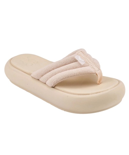 ROXY（ロキシー）の「RAD WEEKEND PILE/ロキシーボリュームソールトングサンダル（サンダル・レディース・ベージュ/ブラウン/ピンク・LARGE/SMALL/MEDIUM）」の8枚目の写真