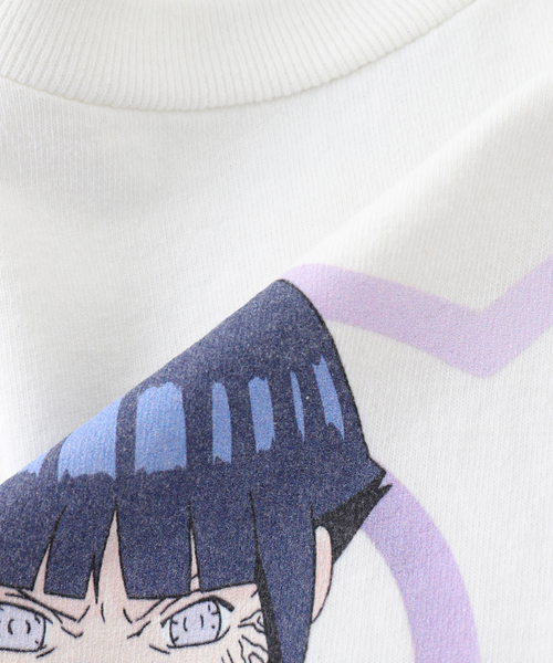 JOINT WORKS(ジョイントワークス)の「F-LAGSTUF-F×NARUTO -ナルト- /フラグスタフ×ナルト HINATA S/S TEE(Tシャツ/カットソー・メンズ・ホワイト/ブラック・MEDIUM/LARGE)」の6枚目の写真