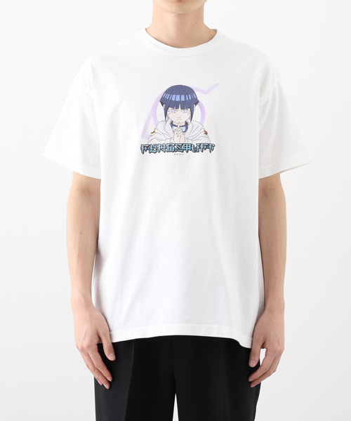 JOINT WORKS(ジョイントワークス)の「F-LAGSTUF-F×NARUTO -ナルト- /フラグスタフ×ナルト HINATA S/S TEE(Tシャツ/カットソー・メンズ・ホワイト/ブラック・MEDIUM/LARGE)」の7枚目の写真