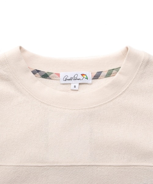 Arnold Palmer（アーノルドパーマー）の「APロゴ シェア フットボール Tシャツ（Tシャツ/カットソー・レディース・ブラック/アイボリー・XS/S/M/L/LL）」の4枚目の写真