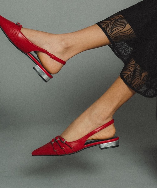 strap overlay pumps