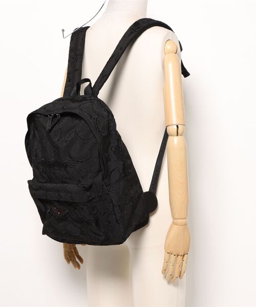 tsumori chisato CARRY(ツモリチサトキャリー)の「リュック ツモリチサト スカラップ(バックパック/リュック・レディース・ベージュ/グリーン/ブラック・FREE)」の8枚目の写真