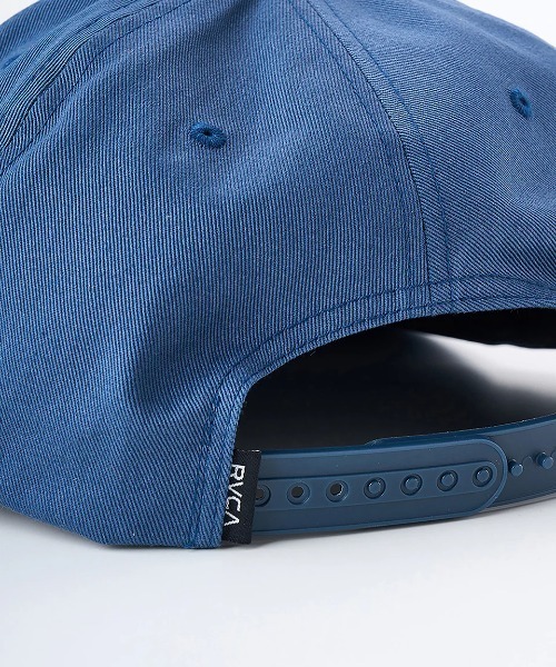 RVCA(ルーカ)の「RVCA メンズ SECURITY SNAPBACK キャップ 【2025年夏モデル】/ルーカロゴワッペンキャップ(帽子)(キャップ・メンズ・ブラック・FREE)」の3枚目の写真