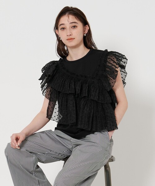 UNITED ARROWS（ユナイテッドアローズ）の「プリーツフリル コンビ