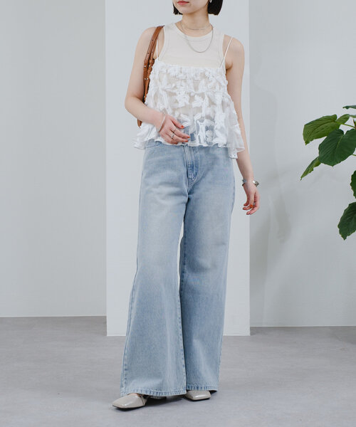 セール】シアーリーフビスチェ（その他トップス）｜mystic