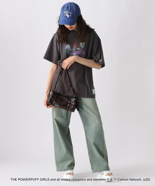 FOREVER 21（フォーエバー トゥエンティーワン）の「【DISCUS（ディスカス）】パワーパフ ガールズTシャツ（UNISEX）（Tシャツ/カットソー・レディース・グレー/ブラック/ホワイト/オフホワイト・FREE）」の7枚目の写真