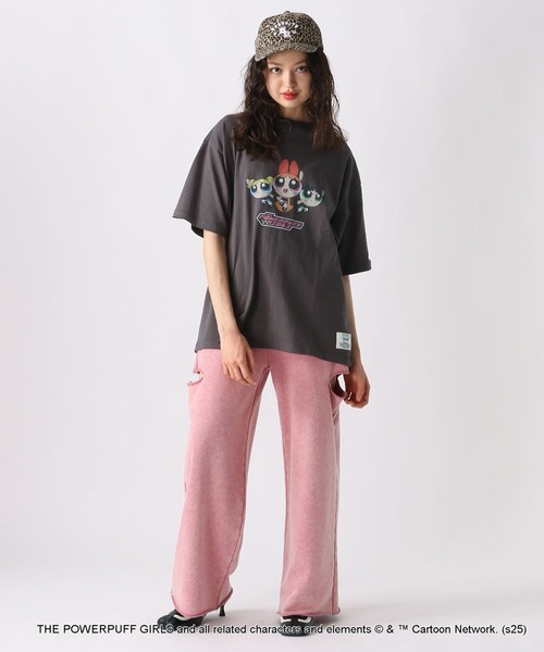 FOREVER 21（フォーエバー トゥエンティーワン）の「【DISCUS（ディスカス）】パワーパフ ガールズTシャツ（UNISEX）（Tシャツ/カットソー・レディース・グレー/ブラック/ホワイト/オフホワイト・FREE）」の19枚目の写真