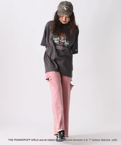 FOREVER 21（フォーエバー トゥエンティーワン）の「【DISCUS（ディスカス）】パワーパフ ガールズTシャツ（UNISEX）（Tシャツ/カットソー・レディース・グレー/ブラック/ホワイト/オフホワイト・FREE）」の20枚目の写真