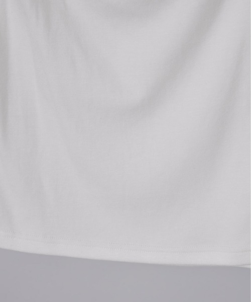 Olu.(オルドット)の「ドレープオフショルダーカットソー(Tシャツ/カットソー・レディース・チャコールグレー/ホワイト/ブラウン・FREE)」の18枚目の写真