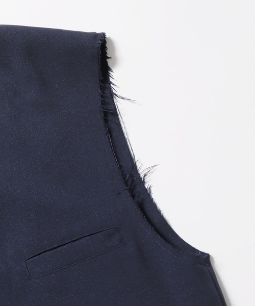 PROVOKE (プロヴォーク)の「PROVOKE/プロヴォーク student long vest ロングベスト 秋服 冬服(ベスト・レディース・ベージュ/グレー・FREE)」の5枚目の写真