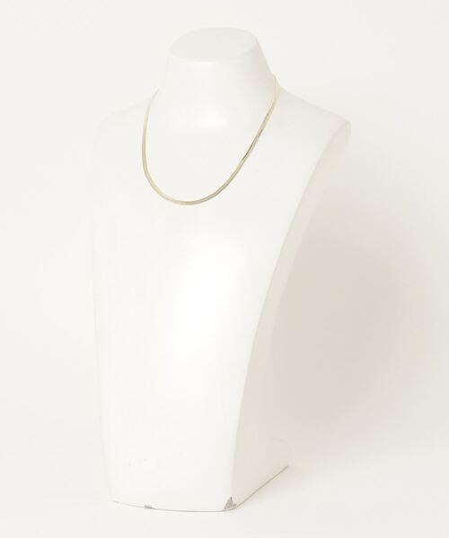 SILVER BULLET(シルバーバレット)の「『SBLT』ユニセックス スネークチェーン チョーカー ネックレス(チョーカー・レディース・シルバー/ゴールド・FREE)」の7枚目の写真