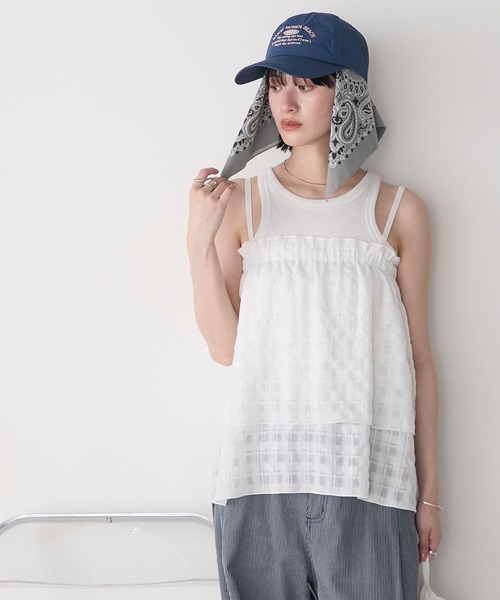 forksy.（フォルクシー）の「【forksy.】【HAV-A-HANK】ハバハンク ペイズリー柄 バンダナ / スカーフ（バンダナ/スカーフ・レディース・ネイビー/ベージュ/ブラック/ライトグレー/ブラック系・FREE）」の20枚目の写真