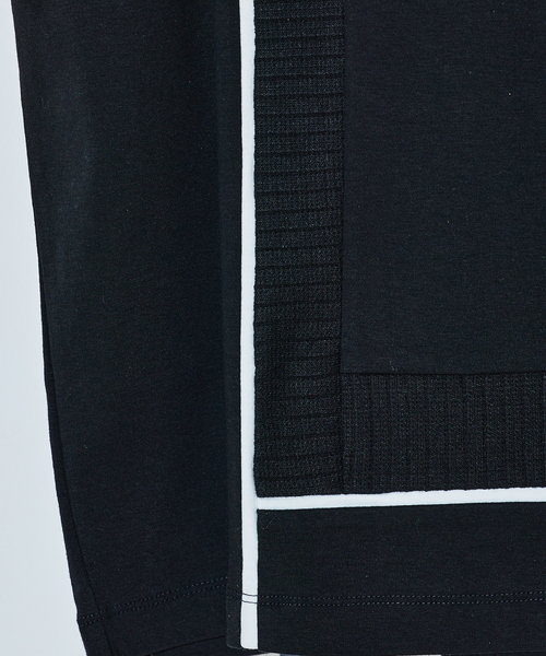 5351 POUR LES HOMMES（ゴーサンゴーイチプールオム）の「【定番/人気】カラーブロック 半袖 Tシャツ（Tシャツ/カットソー・メンズ・ブラック/ホワイト・48/46/44/50）」の6枚目の写真