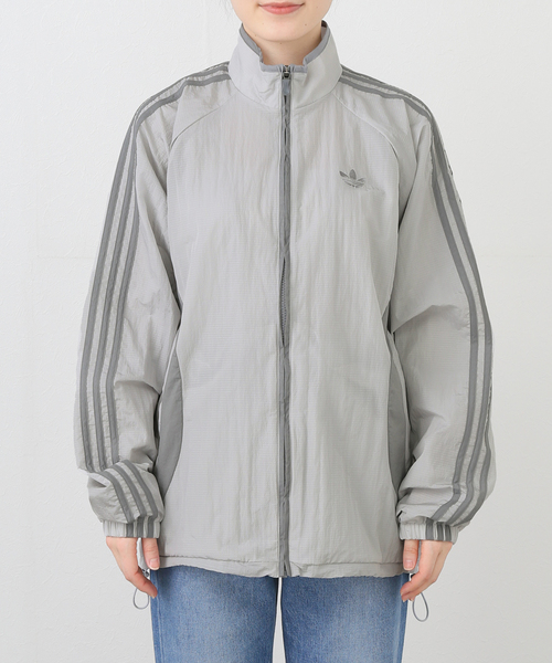 00s アディダス デンマーク代表 中綿入りジャケット 367789 Lサイズ adidas originals Satin Varsity Jacket S Navy Nylon Back