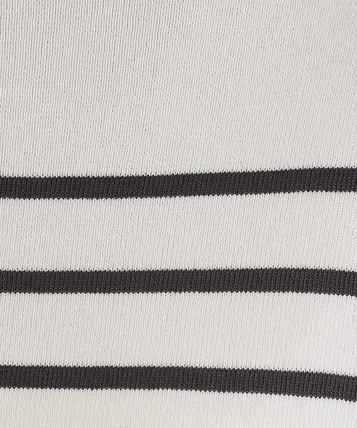 grove（グローブ）の「【嬉しい機能付き】やわらかドライタッチフレンチスリーブニット（ニット/セーター・レディース・ベージュ/オレンジ/ブラック/ブルーグリーン/オフホワイト/ホワイト系5・02/03/01/04/05）」の17枚目の写真