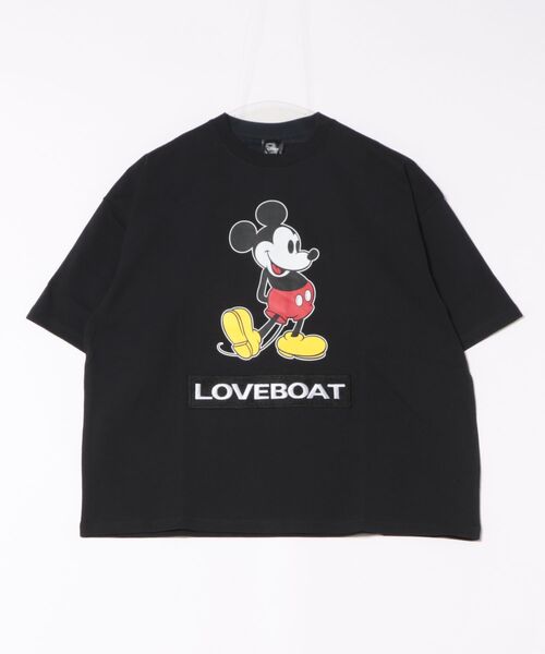LOVE BOAT(ラブ・ボート)の「Disney×LOVEBOAT Tシャツ(Tシャツ/カットソー・レディース・ブラック/ブラック系その他2/ホワイト系その他2/ブラック系その他/ホワイト/ホワイト系その他・S/M/L)」の6枚目の写真