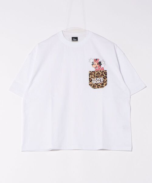 LOVE BOAT(ラブ・ボート)の「Disney×LOVEBOAT Tシャツ(Tシャツ/カットソー・レディース・ブラック/ブラック系その他2/ホワイト系その他2/ブラック系その他/ホワイト/ホワイト系その他・S/M/L)」の8枚目の写真