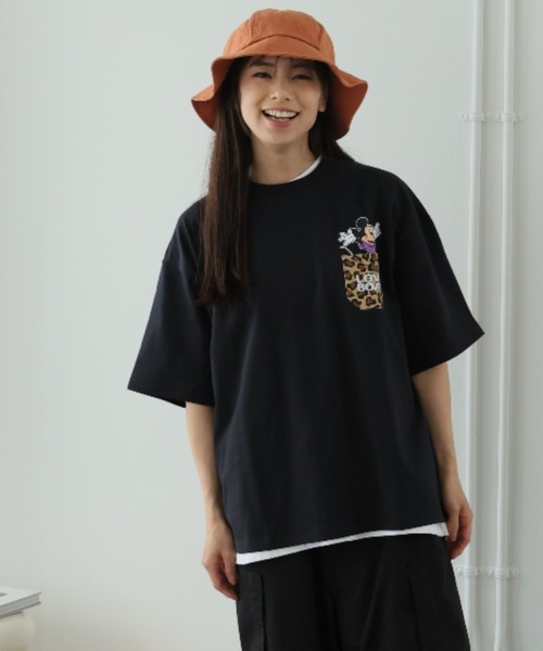 LOVE BOAT(ラブ・ボート)の「Disney×LOVEBOAT Tシャツ(Tシャツ/カットソー・レディース・ブラック/ブラック系その他2/ホワイト系その他2/ブラック系その他/ホワイト/ホワイト系その他・S/M/L)」の12枚目の写真