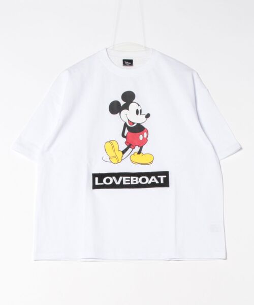 LOVE BOAT(ラブ・ボート)の「Disney×LOVEBOAT Tシャツ(Tシャツ/カットソー・レディース・ブラック/ブラック系その他2/ホワイト系その他2/ブラック系その他/ホワイト/ホワイト系その他・S/M/L)」の13枚目の写真