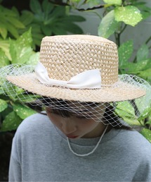 StyleSea（スタイルシー）の「レースアップリボン付ペーパーハット（ハット）」