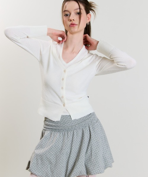 カーディガン LVTR HALTERNECK CARDIGAN SET レディース LUVISTRUE カーディガン LVTR HALTERNECK CARDIGAN SET