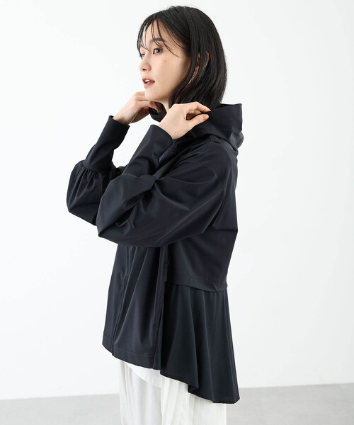 メッシュ切替 ストレッチナイロンパーカー [全3色] – muta