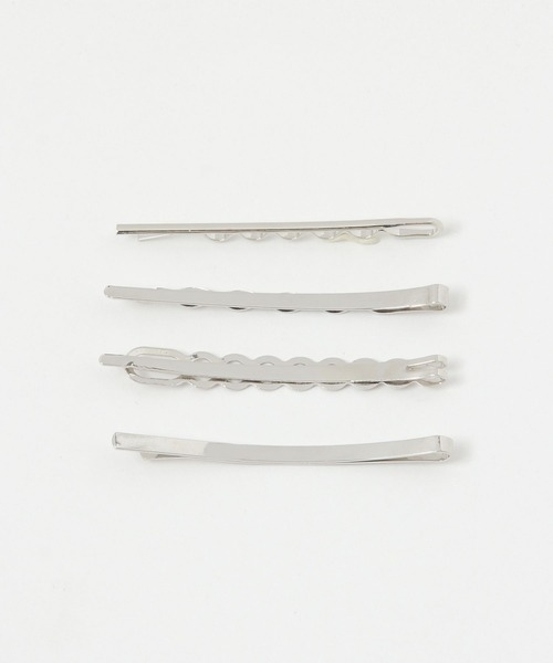 FOREVER 21（フォーエバー トゥエンティーワン）の「4セットヘアピン（ヘアピン・レディース・シルバー・FREE）」の3枚目の写真