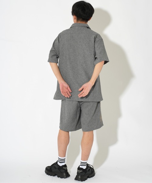 ROUGH AND RUGGED 有刺鉄線 シャツ ショーツ セットアップ ROUGH AND RUGGED - ROUGH AND RUGGED 有刺鉄線 シャツ ショーツ