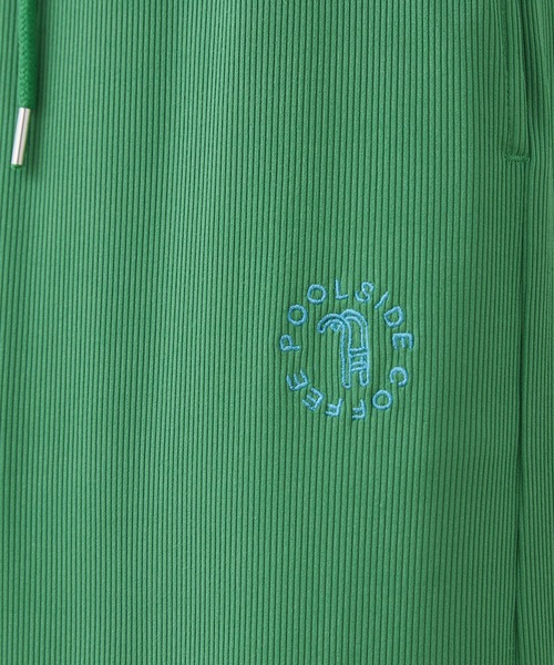 Unblend(アンブレンド)の「【 POOLSIDE COFFEE × Unblend 】ロゴ刺繍 カットリブ イージースカート(スカート・レディース・ブラック/ネイビー/グリーン・FREE)」の9枚目の写真