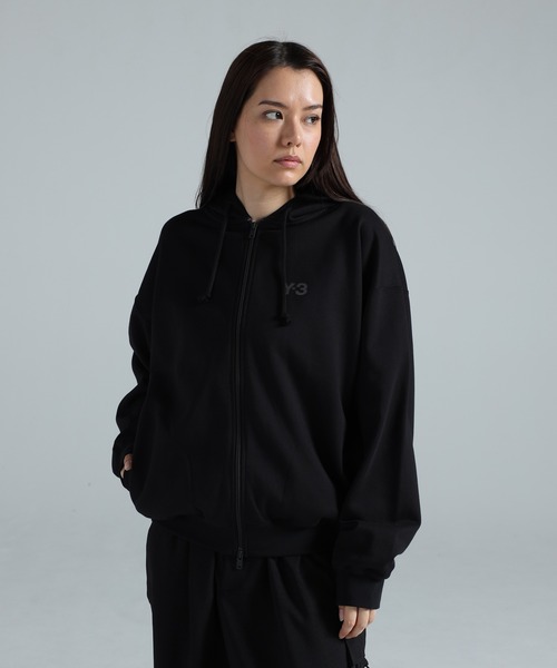 激レア Y-3 ワイスリー M 3 STP TERRY HOODIE パーカー Y-3 BRUSHED TERRY ZIP HOODIE（パーカー）｜Y-3（ワイスリー）の