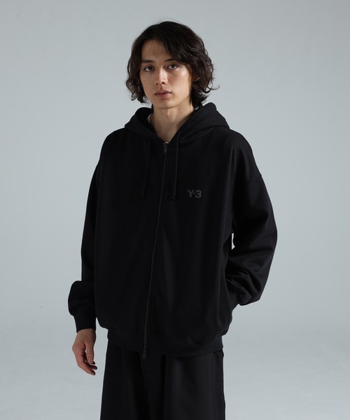 Y-3 BRUSHED TERRY ZIP HOODIE（パーカー）｜Y-3（ワイスリー）の