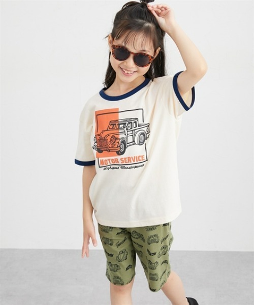 #51:宮﨑 敏郎 / フェイスタオル・ハーフパンツ・交流戦Ｔシャツ SET セール】2点セット（プリントTシャツ＋ハーフパンツ）（男の子