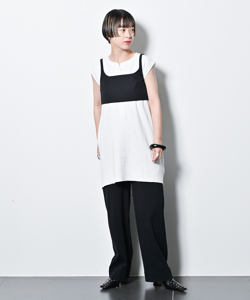 トップス Recto Henry Neck T-shirt セール】【STORE EXCLUSIVE】MEN'S T/C PIQUE HENRY NECK T