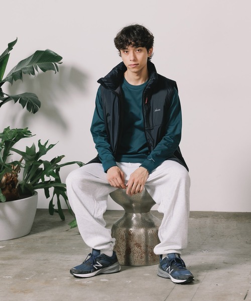 NANGA(ナンガ)の「NANGA/ナンガ AURORA TEX STAND COLLAR DOWN VEST ダウンベスト(ダウンベスト・メンズ・ブラック・XL/M)」の15枚目の写真