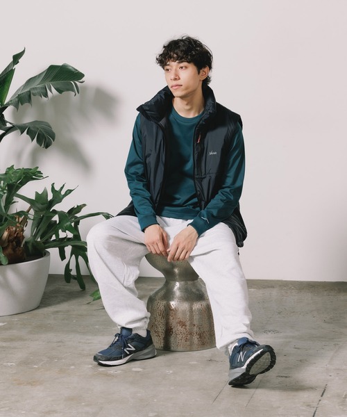 NANGA(ナンガ)の「NANGA/ナンガ AURORA TEX STAND COLLAR DOWN VEST ダウンベスト(ダウンベスト・メンズ・ブラック・XL/M)」の16枚目の写真