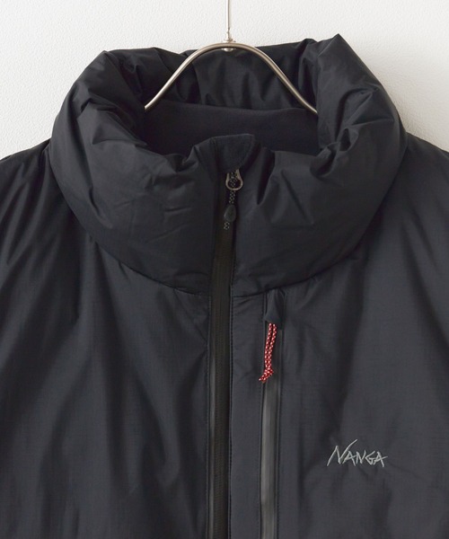 NANGA(ナンガ)の「NANGA/ナンガ AURORA TEX STAND COLLAR DOWN VEST ダウンベスト(ダウンベスト・メンズ・ブラック・XL/M)」の19枚目の写真