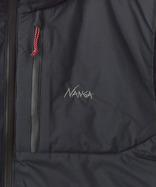 NANGA(ナンガ)の「NANGA/ナンガ AURORA TEX STAND COLLAR DOWN VEST ダウンベスト(ダウンベスト・メンズ・ブラック・XL/M)」の20枚目の写真