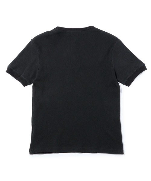 Noen(ノエン)の「ヘンリーネックワッフルTシャツ(Tシャツ/カットソー・メンズ・ブラック/ホワイト・MEDIUM/LARGE)」の12枚目の写真