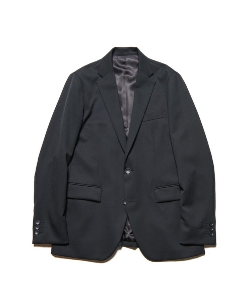 SOPHNET.（ソフネット）の「FLANNEL WOOL STANDARD 2BUTTON JACKET（テーラードジャケット・メンズ・チャコールグレー/ブラック・2/3/5/1/4）」の2枚目の写真
