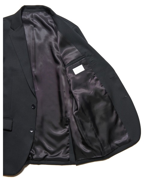 SOPHNET.（ソフネット）の「FLANNEL WOOL STANDARD 2BUTTON JACKET（テーラードジャケット・メンズ・チャコールグレー/ブラック・2/3/5/1/4）」の9枚目の写真
