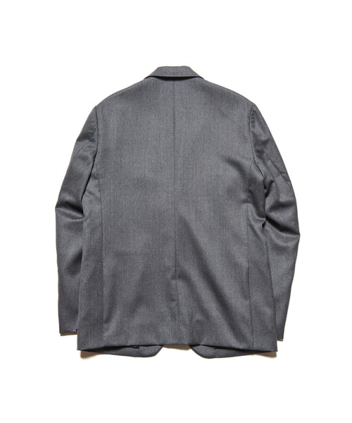 SOPHNET.（ソフネット）の「FLANNEL WOOL STANDARD 2BUTTON JACKET（テーラードジャケット・メンズ・チャコールグレー/ブラック・2/3/5/1/4）」の11枚目の写真