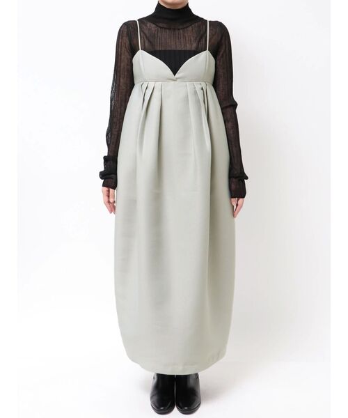 ELENDEEK（エレンディーク）の「ラウンドキャミワンピース（ワンピース・レディース・ライトグレー/ブラック・01/02）」の12枚目の写真