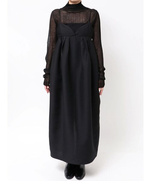 ELENDEEK（エレンディーク）の「ラウンドキャミワンピース（ワンピース・レディース・ライトグレー/ブラック・01/02）」の20枚目の写真