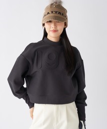 裏起毛ショート丈プルオーバー