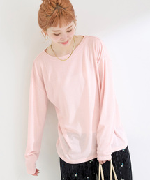 B.C STOCK | 《追加2》ウォッシャブル / スラブシアーロンTEE(Tシャツ/カットソー)