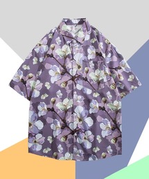ラベンダー」に該当するシャツ/ブラウス（花柄・ボタニカル柄